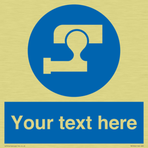 Custom mandatory secure tow hitch